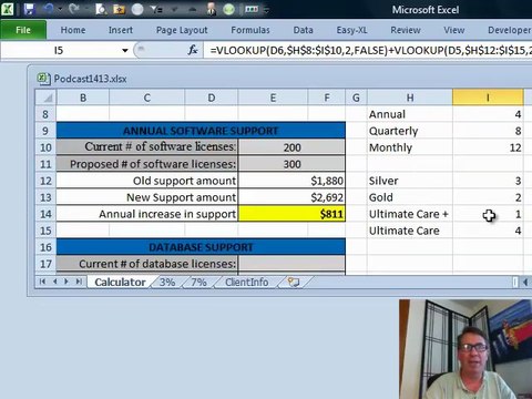Learn Excel - 4-Way Lookup : Podcast #1413