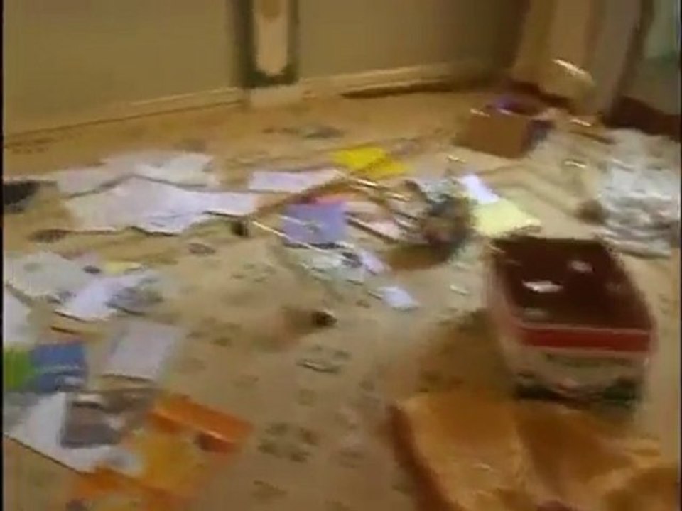 Inside Gaddafi's compound