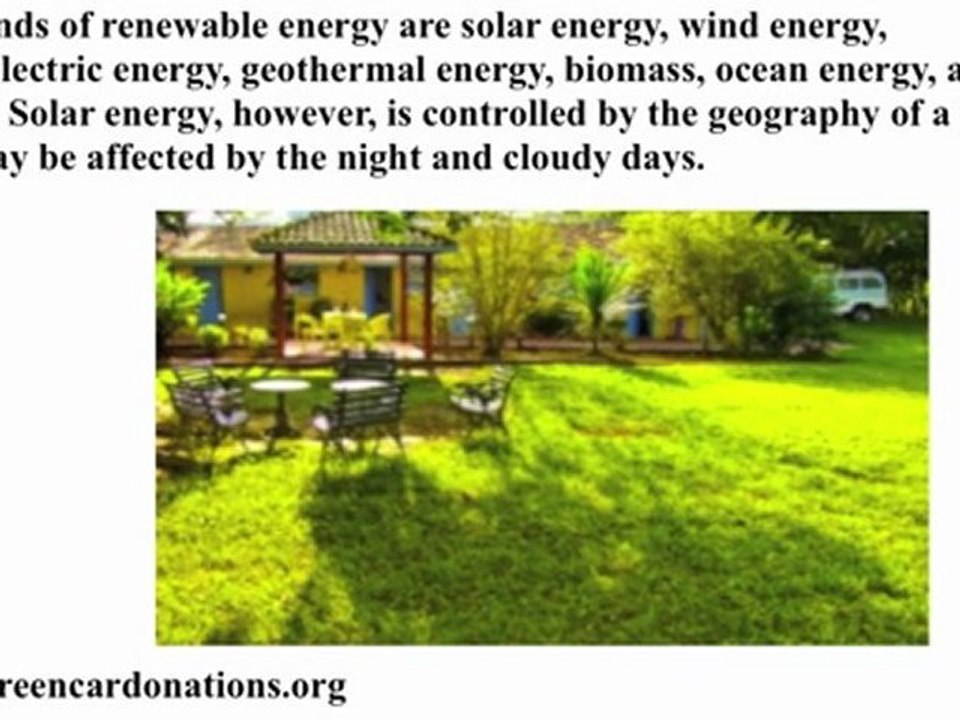 Renewable Energy | Advantages of Renewable Energy Sources