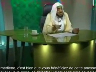 question d'abutions, cas d'une ânesse qui lêche et mord un musulman mdr