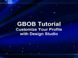 How to customize your profile in GBOB Community - Tutorial