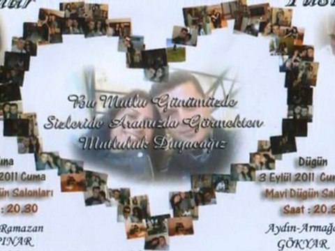 EYMÜR TV YUSUF VE PINAR DÜĞÜN DAVETİ