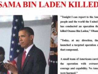 Osama Bin Laden Shot Dead in Pakistan