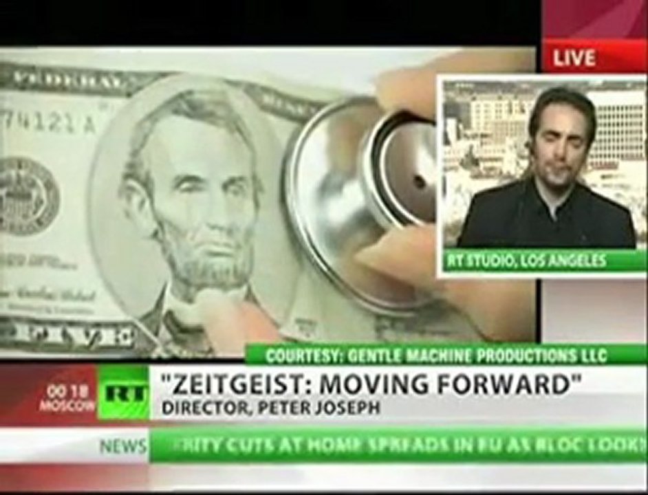 Interview with Peter Joseph (RT News)