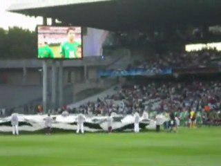 OL Rubin Kazan - L'entrée des équipes sur le terrain