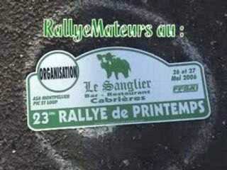 Rallye du Printemps 2006 RallyeMateurs