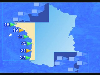 Météo des plages 25 août 2011