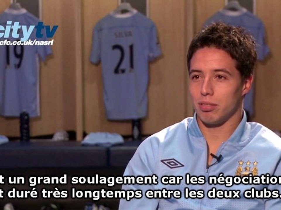 Nasri : "City me rappelle Marseille !"