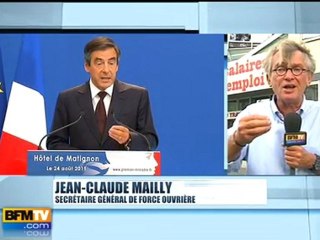 Invités Ruth Elkrief : Gérard Collomb et Jean-Claude Mailly
