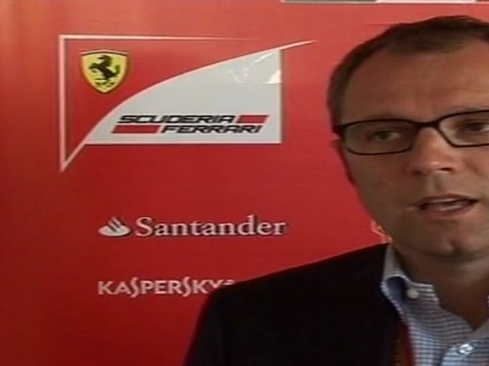 Autosital - Grand prix de Belgique 2011 - Interview de Stefano Domenicali - VO