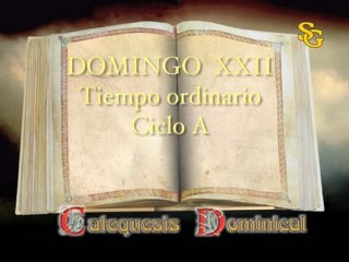 Videocatequesis domingo XXII t. ordinario-A