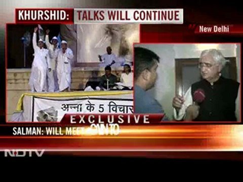 No breakdown in talks: Salman Khurshid