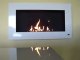 Ethanol fireplaces A-FIRE: remote controlled ethanol fireplace with electronic ethanol burner. a wall mounted  fireplace 16/9 design BEAUBOURG