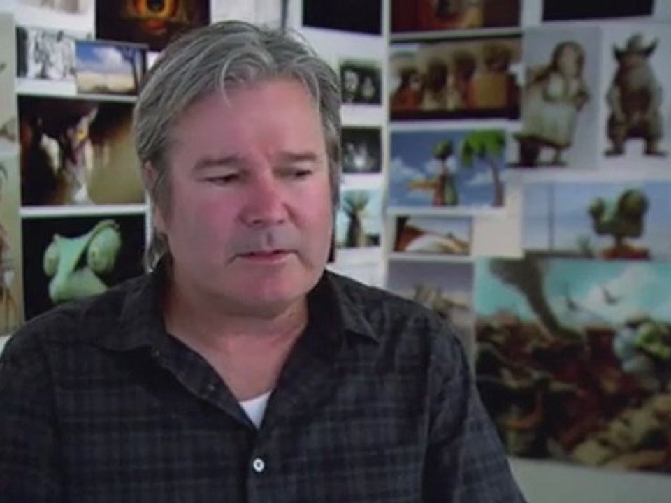 Johnny Depp acting out blu ray extras from rango