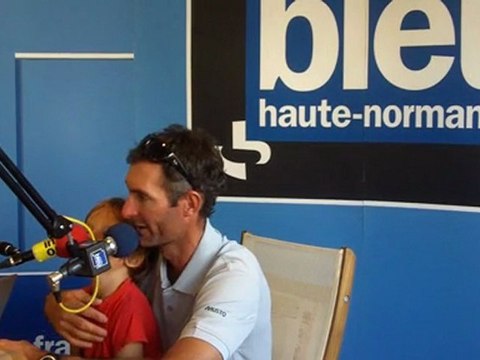 Jérémie Beyou, vainqueur de la solitaire du Figaro 2011, France Bleu