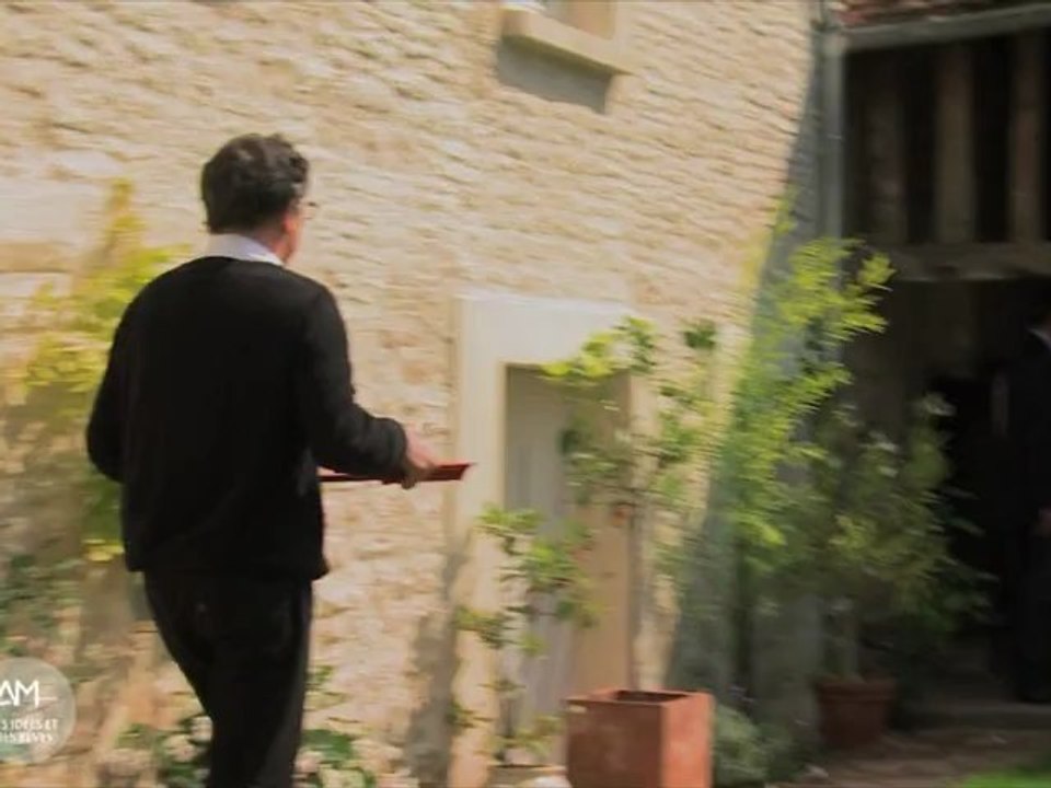 Arnaud Montebourg rencontre Michel Onfray à Argentan