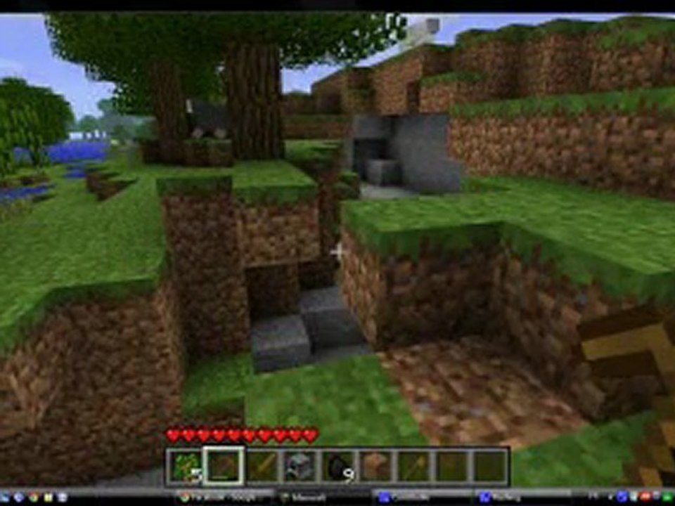 Minecraft survie part 1