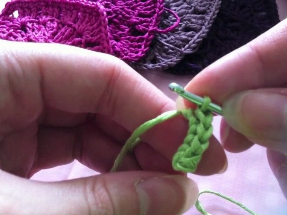 TUTO CROCHET: Maille Coulée