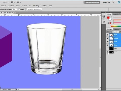 Photoshop CS5 : Mémoriser des sélections