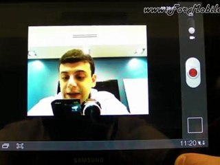 Samsung Galaxy Tab 10.1 - Demo Camera UI