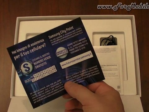 Unboxing di Samsung Galaxy Tab 10.1 - esclusiva italiana !