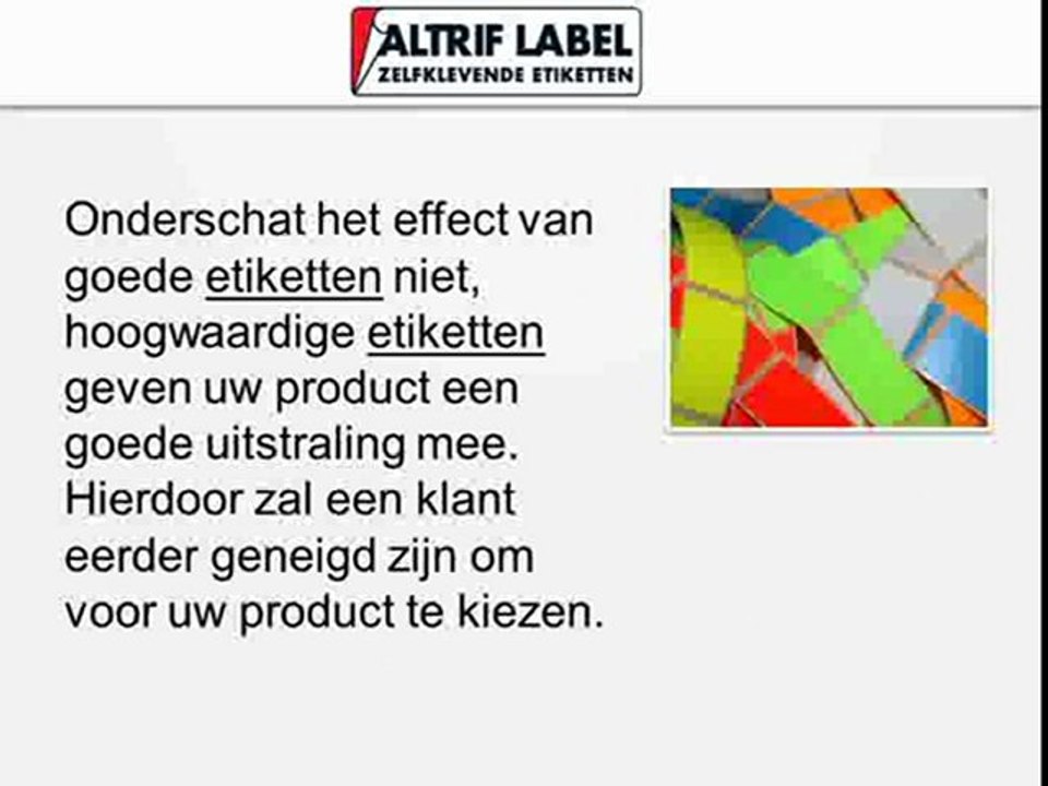 Etiketten