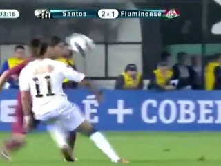 Le double sombrero de Neymar