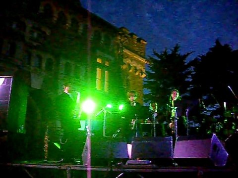 Slava Kazykin Saxophoniste PORNIC SAX SEPTET CONCERT AU CHATEAU 16 AOUT 2011