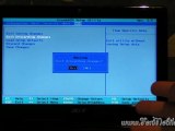 Acer Aspire One D257 - Demo boot, switch SO, BIOS