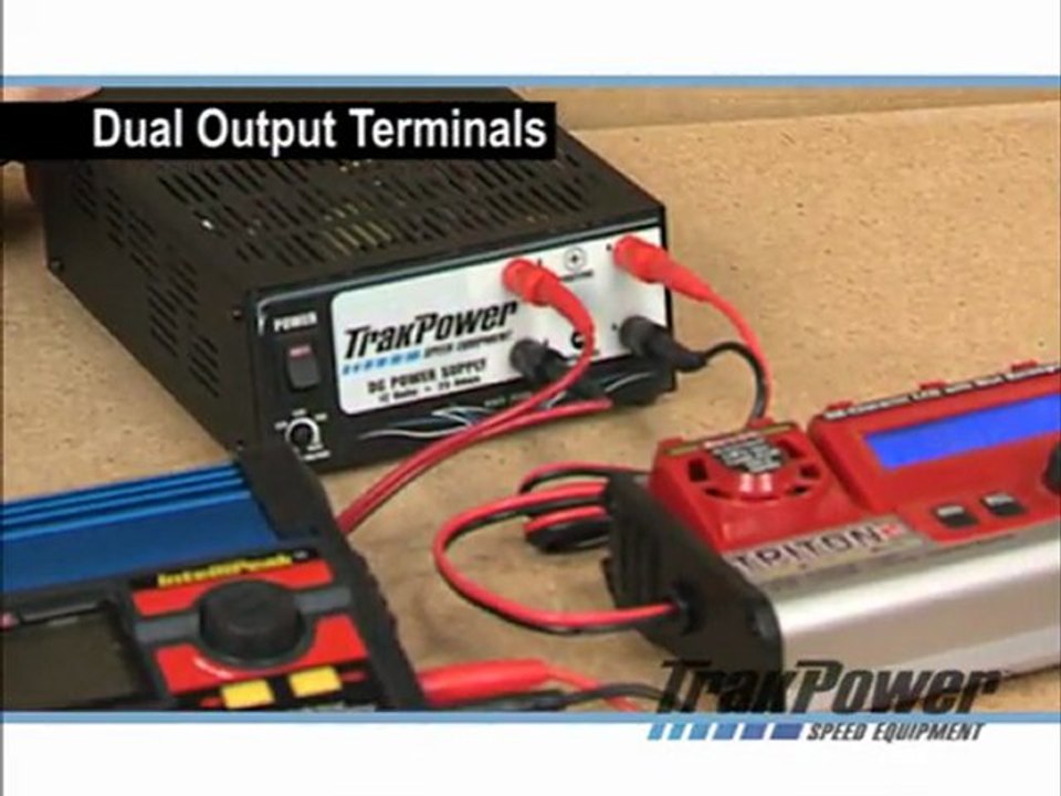 TrakPower™ LiPo Batteries & 12V Racing Power Supply
