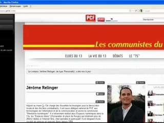 La Commune : créer une barre de section et un fil d ariane