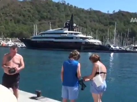 Spıelberg'in süper lüks yatı