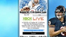 Madden NFL 12 All-Rookie Team DLC Free!