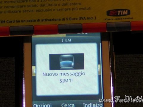 Alcatel One Touch 807D - Demo SMS Bombing