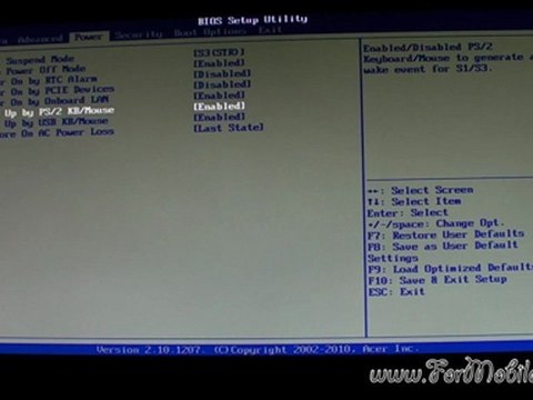 Acer Aspire Predator G3600 - Breve sguardo sul BIOS