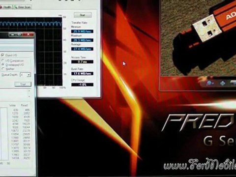 Benchmark e recensione finale di ADATA S007 16 GB - USB 2.0