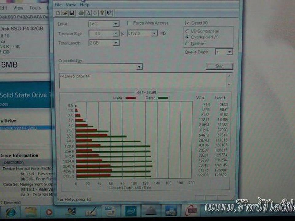 Acer Iconia Tab W500 - IOPS, benchmarks, prestazioni SSD interno