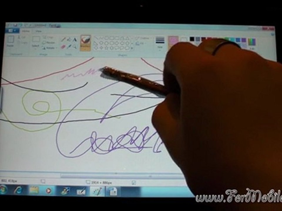 Acer Iconia Tab W500 + stilo capacitivo = OK !