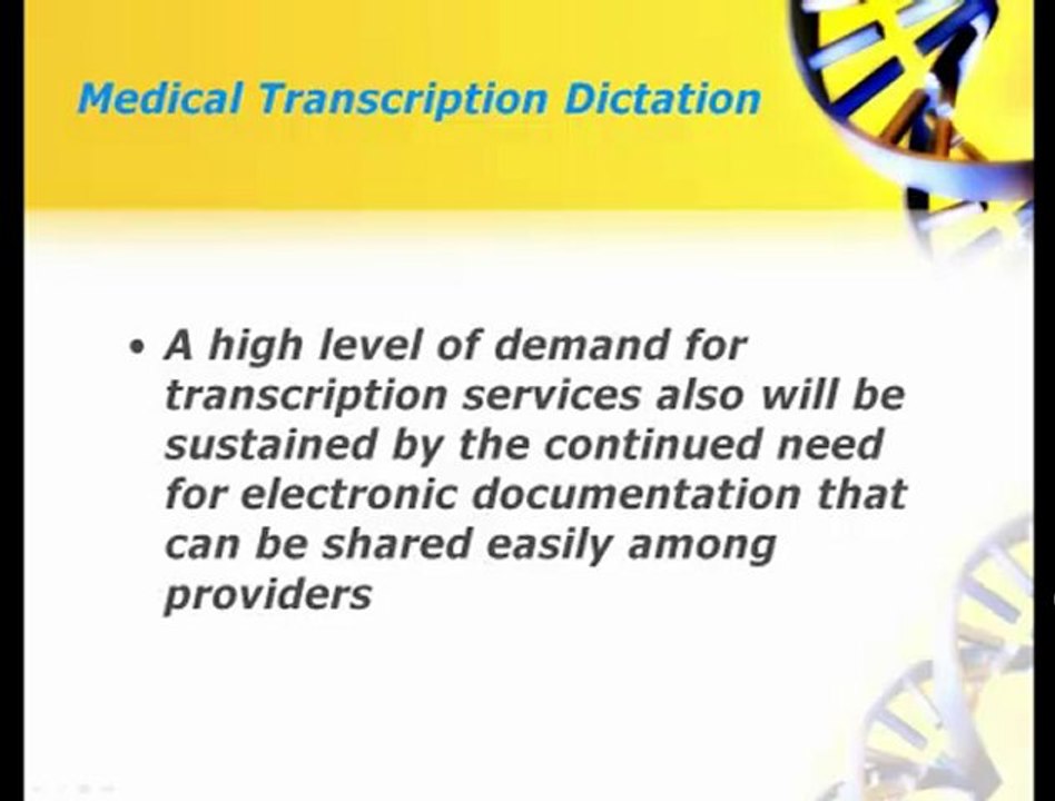 Medical Transcription Dictation