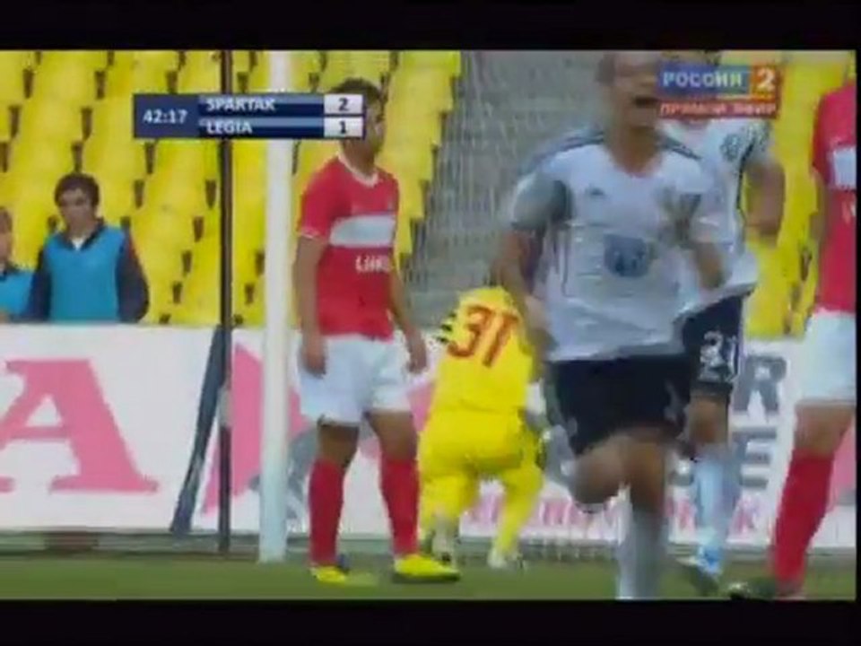 Σπαρτάκ Μόσχας-Λέγκια 2-3