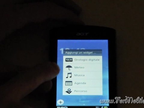 Come personalizzare le schermate di sblocco su Acer Liquid Metal