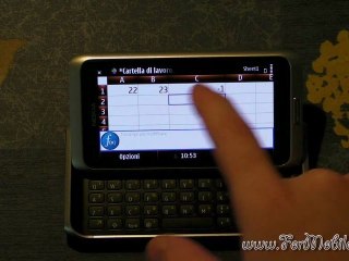 Demo QuickOffice - Nokia E7
