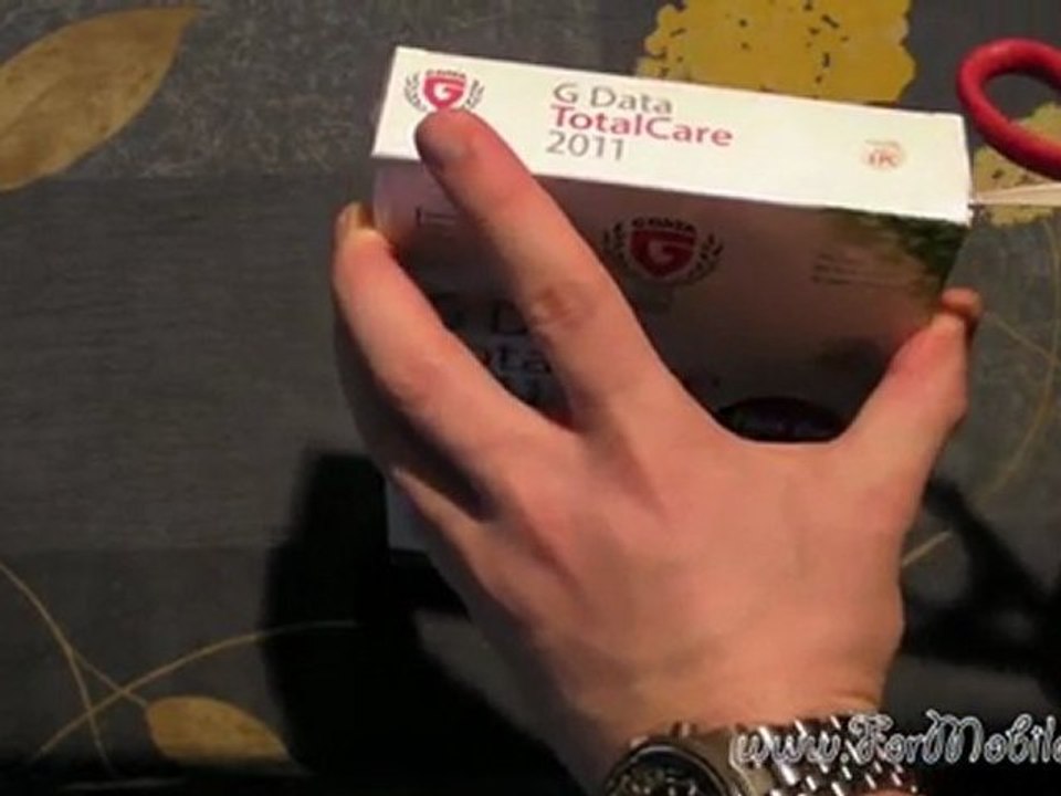 Unboxing di G DATA TotalCare 2011 - esclusiva mondiale !