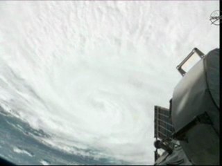 Huracán Irene desde el espacio