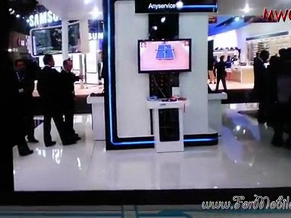 Connessione via DLNA di smartphone e tablet in casa ZTE al MWC 2011 [ENG]