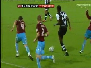 Sammy Ameobi vs Scunthorpe