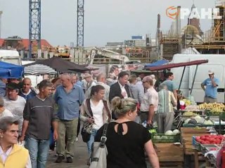 Wizyta posła Witolda Pahla na gorzowskim targowisku