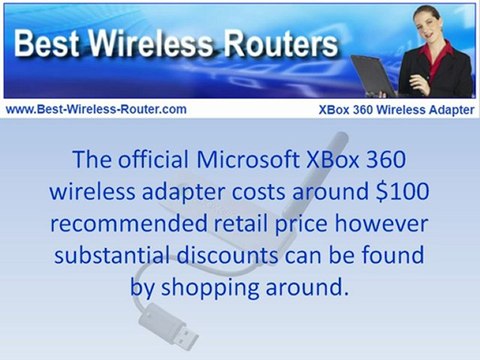 XBox 360 Wireless Adapter