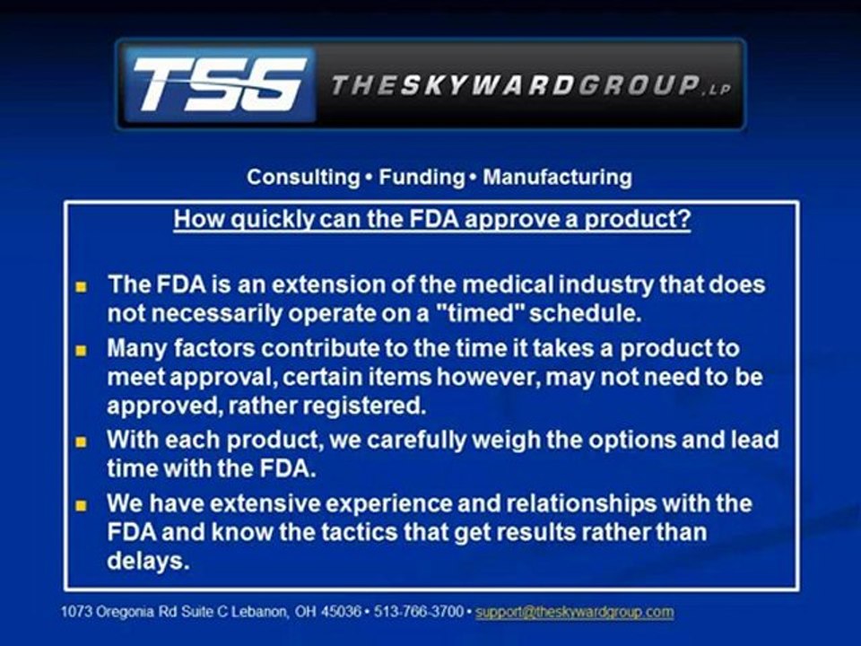 The Skyward Group, LP on Consulting - Medical Device FDA Approval