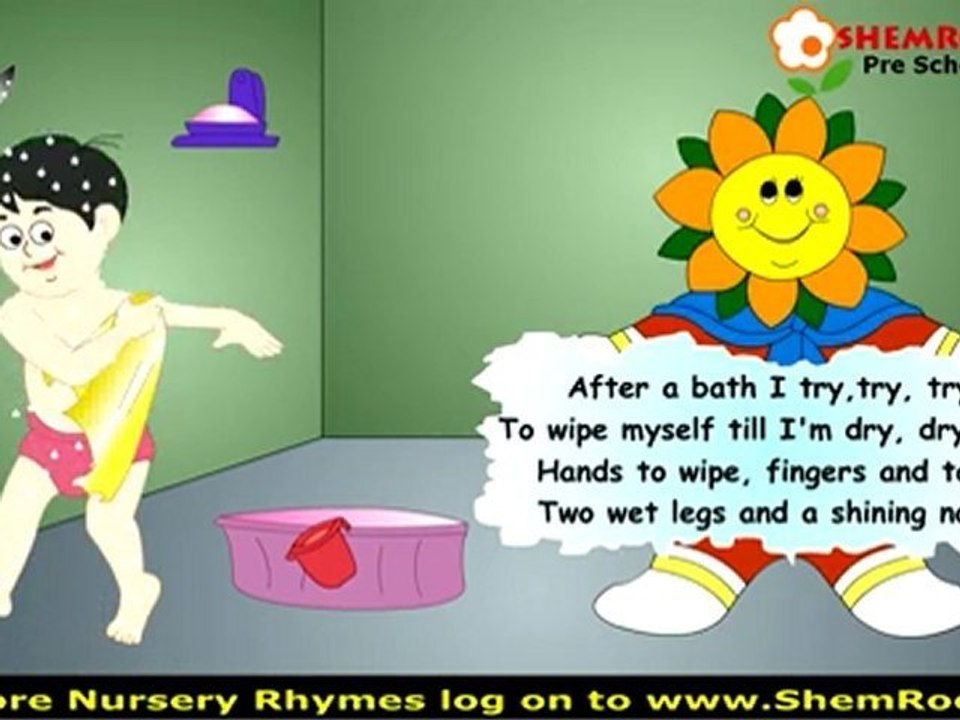 Nursery Rhymes After a bath Songs with lyrics